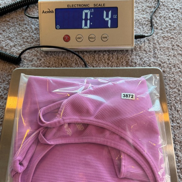 Wild Fable Womens Ribbed Halter Bodysuit Purple High Neck Thong Snap Medium - Picture 8 of 8